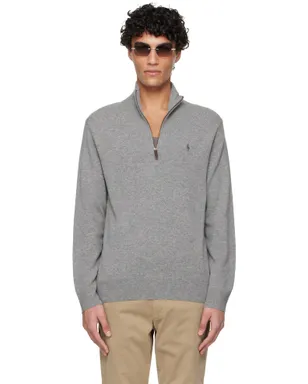 Polo Ralph Lauren ウール クオータージップ セーター - サムネイル1