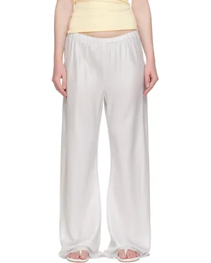 Silk Laundry バイアスカット ラウンジパンツ - サムネイル1