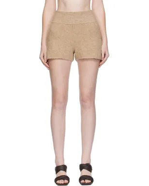 Rick Owens Concordians アルパカ ニット ショートパンツ - サムネイル1