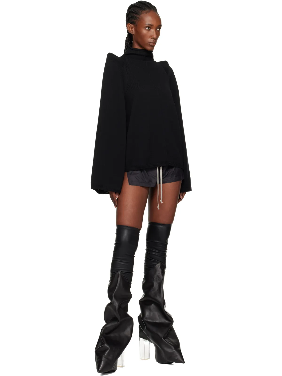 Rick Owens Concordians Boxing ショートパンツ - 画像4