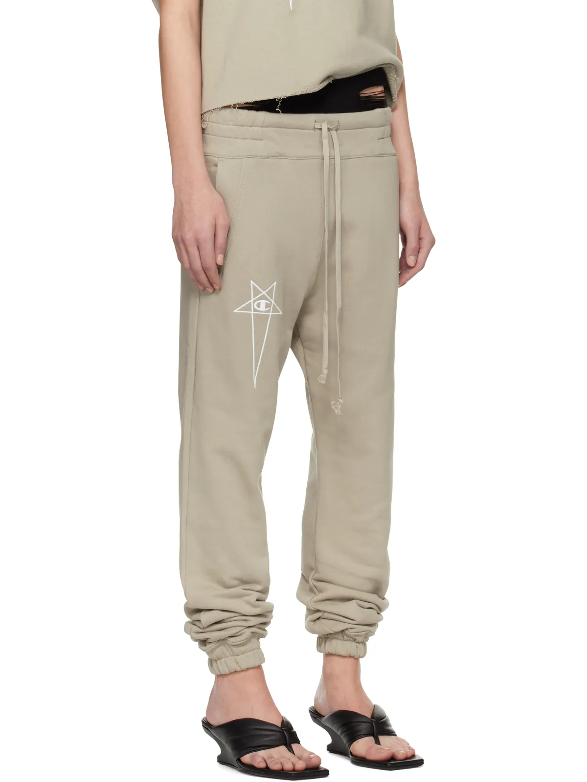 Rick Owens Championエディション Joggers スウェットパンツ - 画像2
