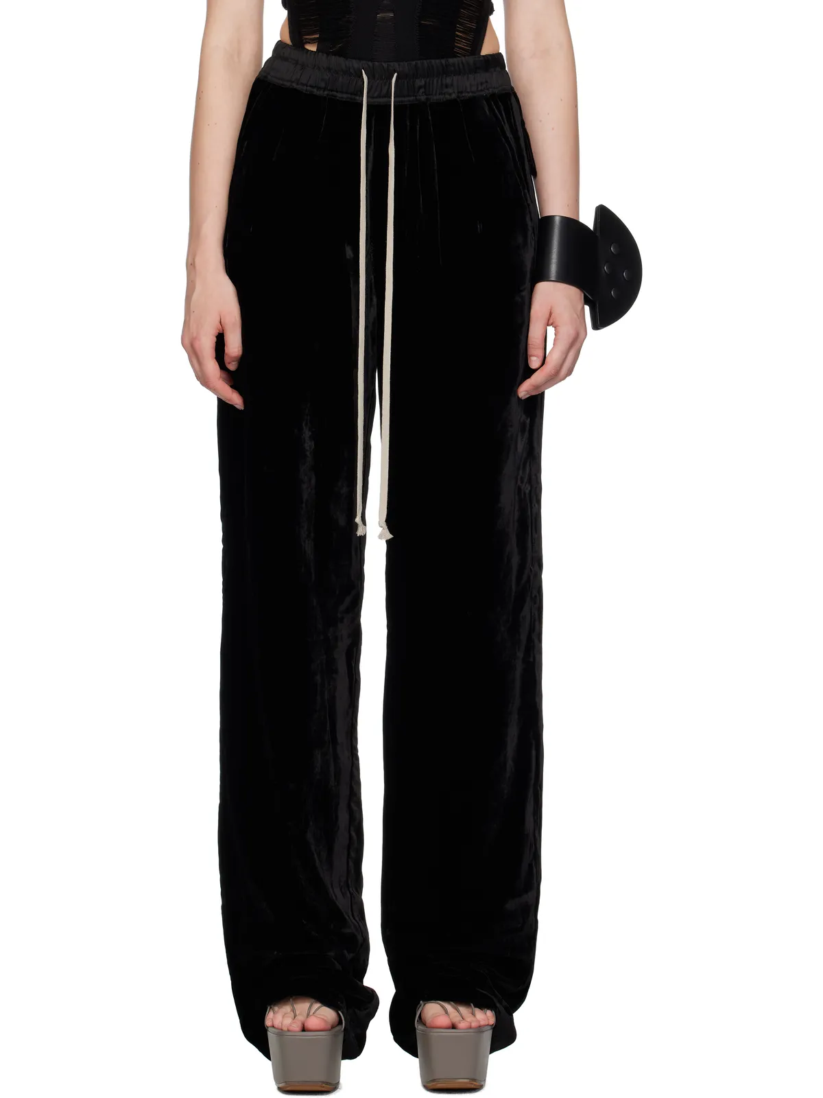Rick Owens Concordians Dietrich ドローストリング トラウザーズ - 画像1