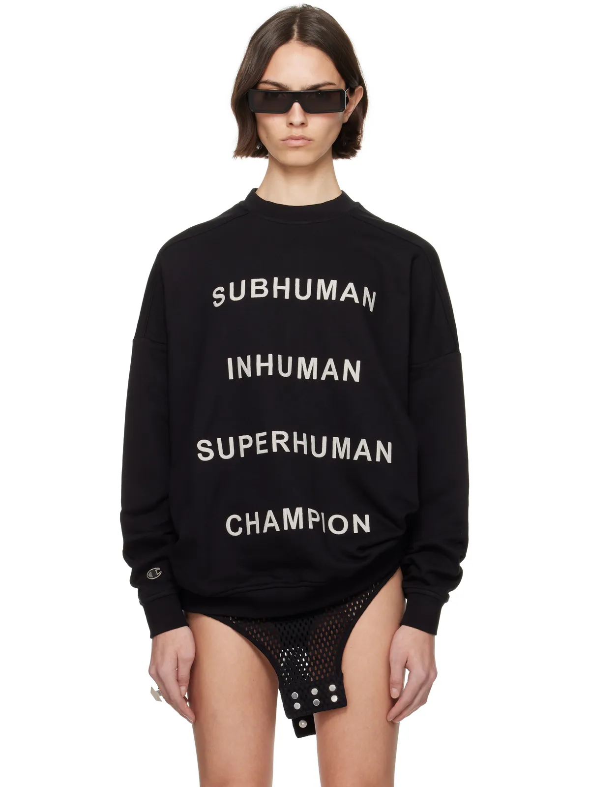 Rick Owens Championエディション Jumbo スウェットシャツ - 画像1