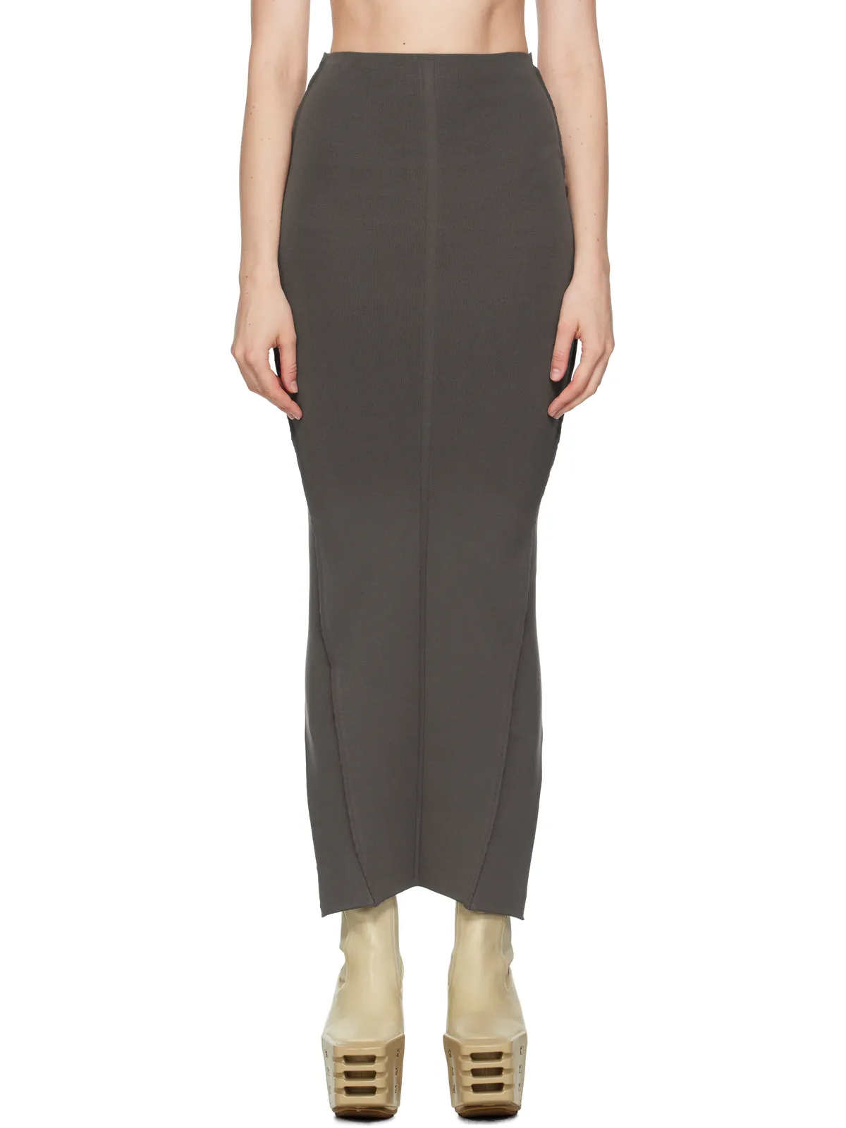 Rick Owens Concordians Pillar マキシスカート - 画像1