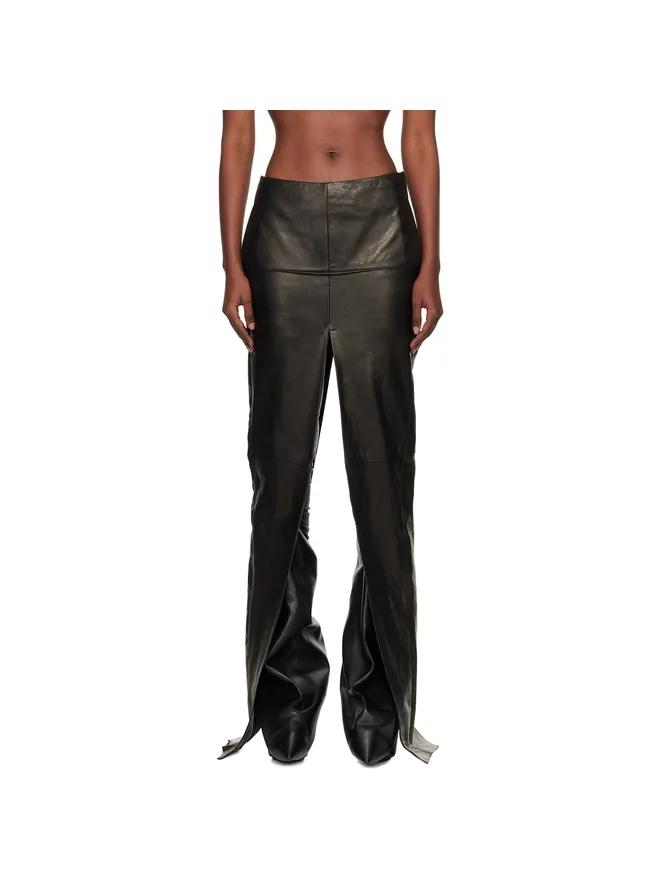 Rick Owens Rick Owens Concordians Sliced レザー マキシスカートの商品画像