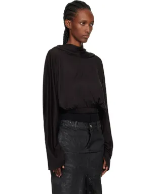 Rick Owens Concordians Cropped Tunic フーディ - サムネイル2