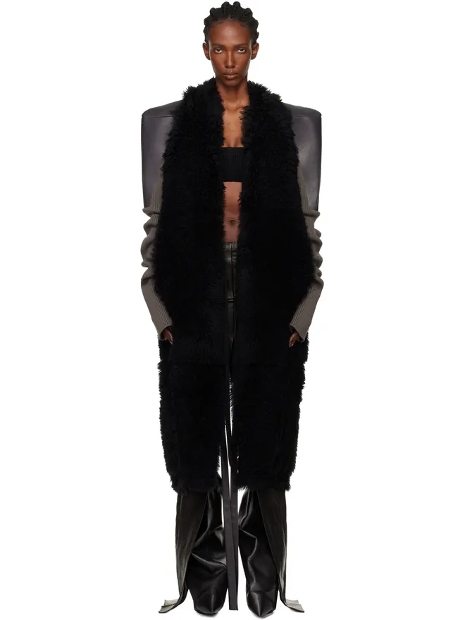 Rick Owens Rick Owens Concordians SL Cyclops リバーシブル シアリングコートの商品画像