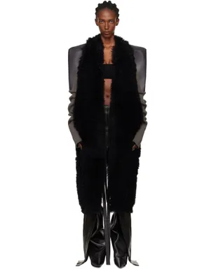 Rick Owens Concordians SL Cyclops リバーシブル シアリングコート - サムネイル1