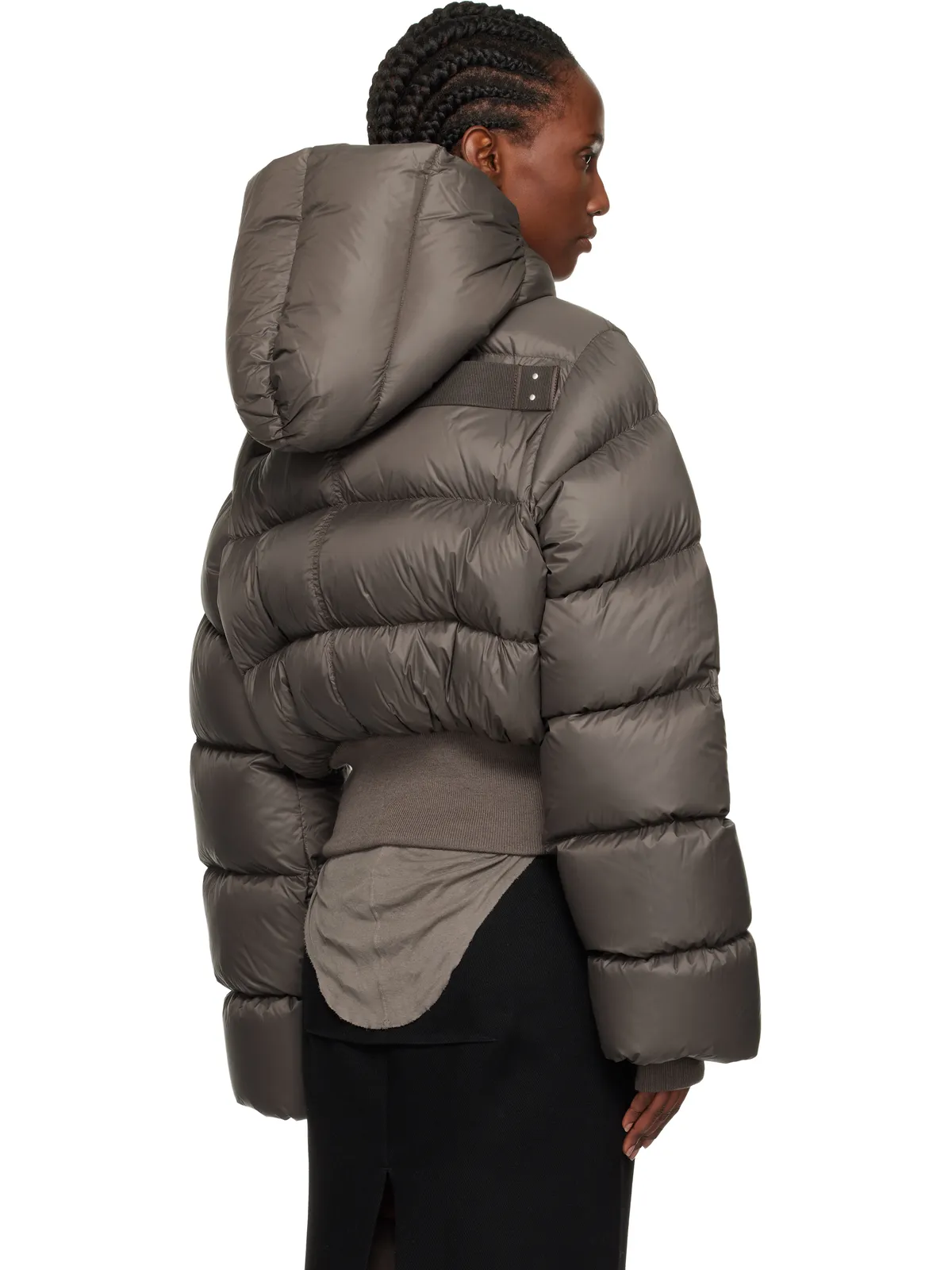 Rick Owens Concordians フード付き ダウンジャケット - 画像3