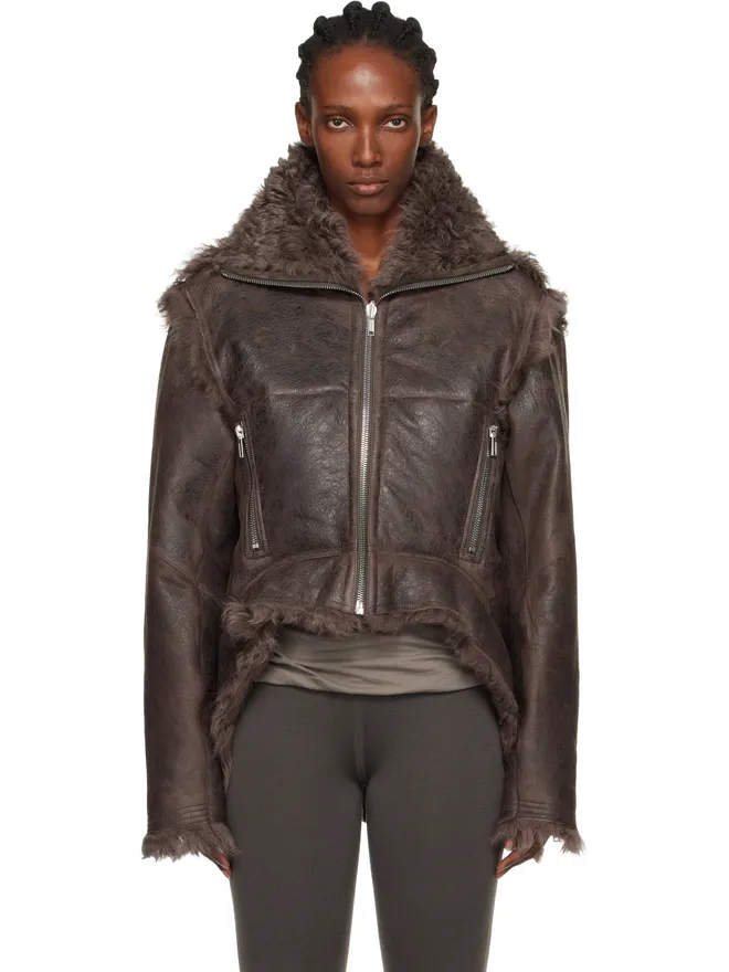 Rick Owens Rick Owens Concordians Exploder リバーシブル シアリングジャケットの商品画像