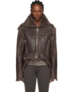 Rick Owens Concordians Exploder リバーシブル シアリングジャケット - サムネイル1