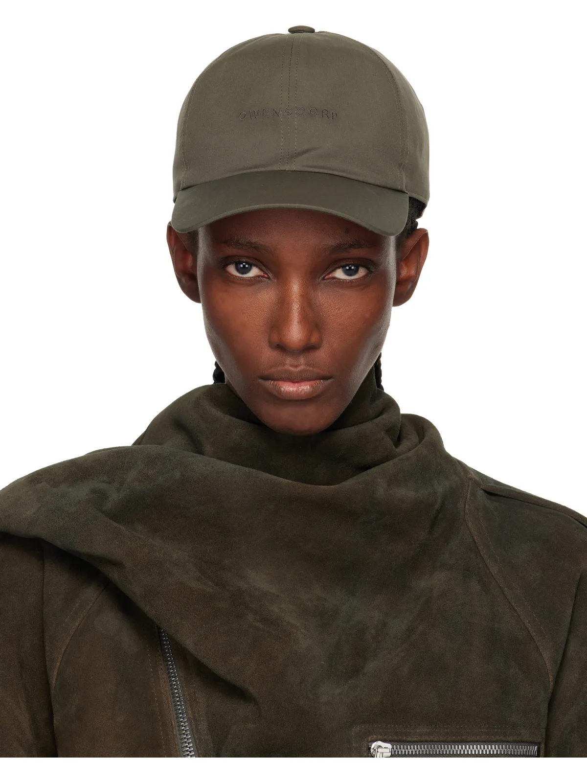 Rick Owens Concordians Owenscorp Embroidered キャップ - 画像1
