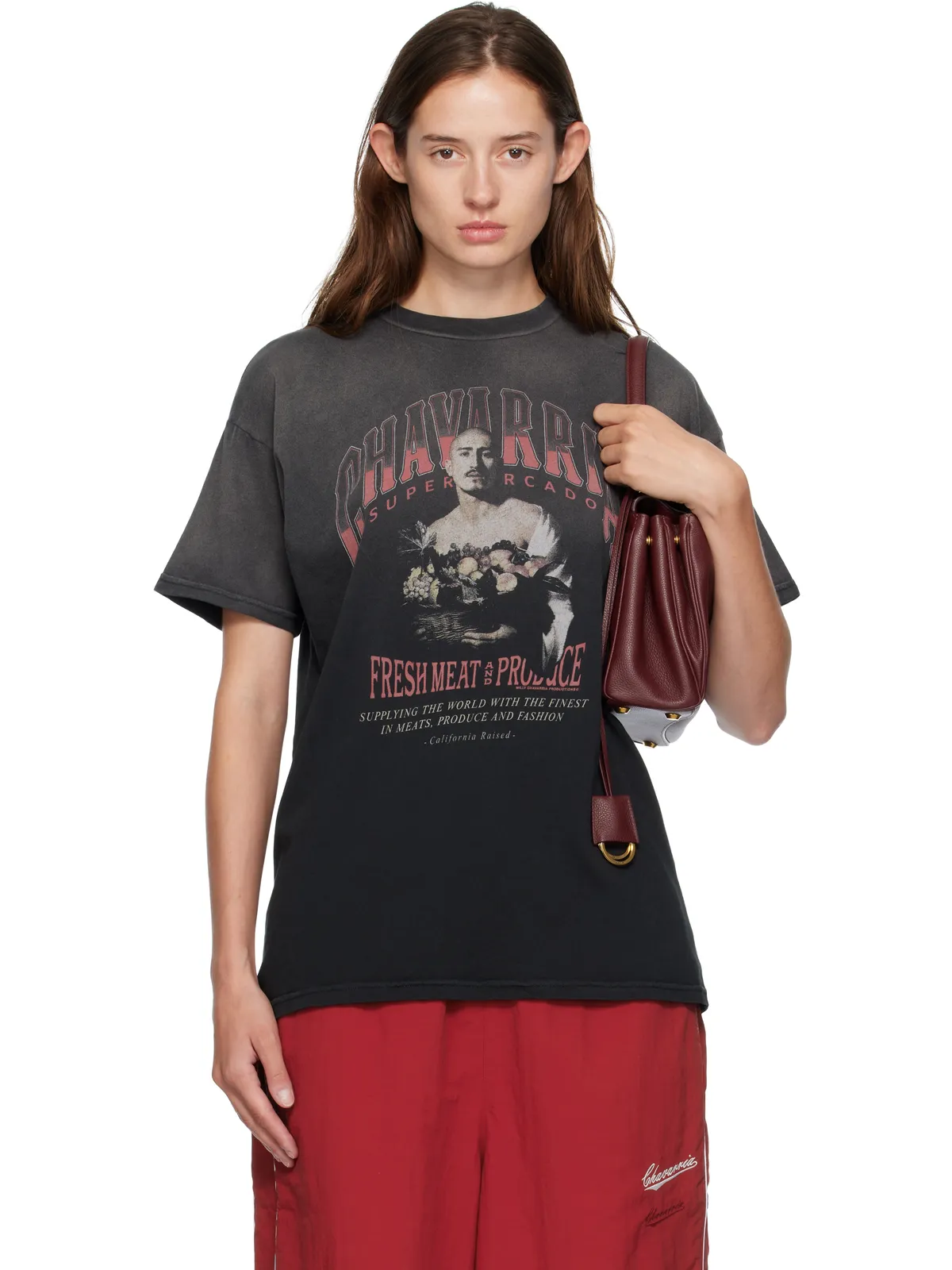 Willy Chavarria San Chachi Produce Easy Tシャツ - 画像1