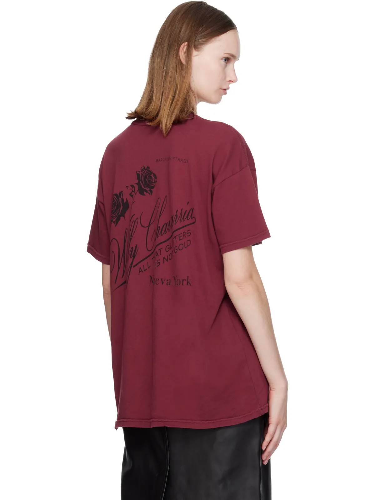 Willy Chavarria Proverb Easy Tシャツ - 画像3
