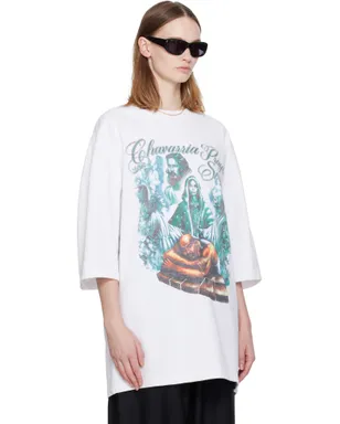 Willy Chavarria 'Chavarria Prayer Services' Northsider Tシャツ - サムネイル2