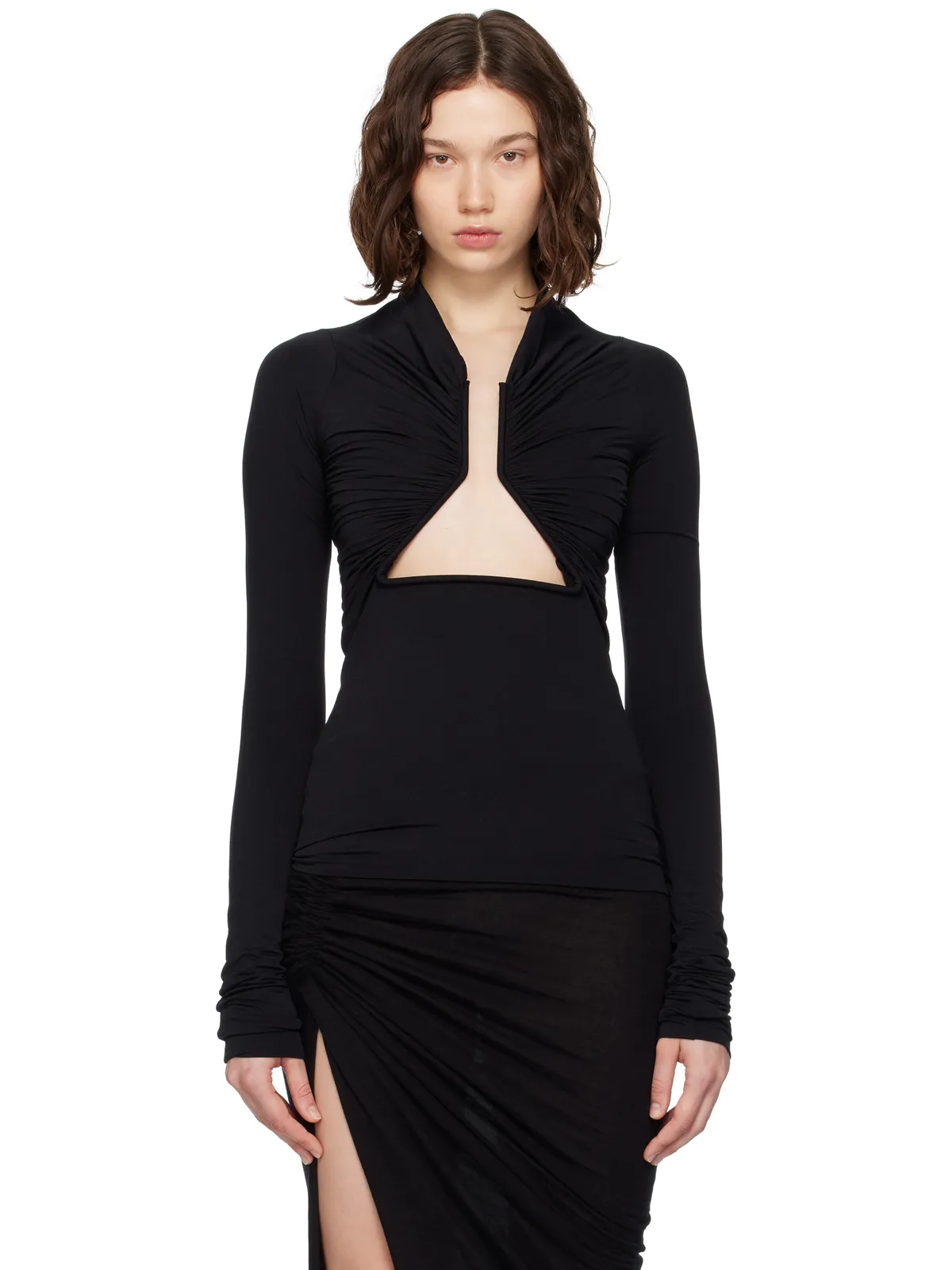 Rick Owens Concordians Double Allanah Prong トップス - 画像1