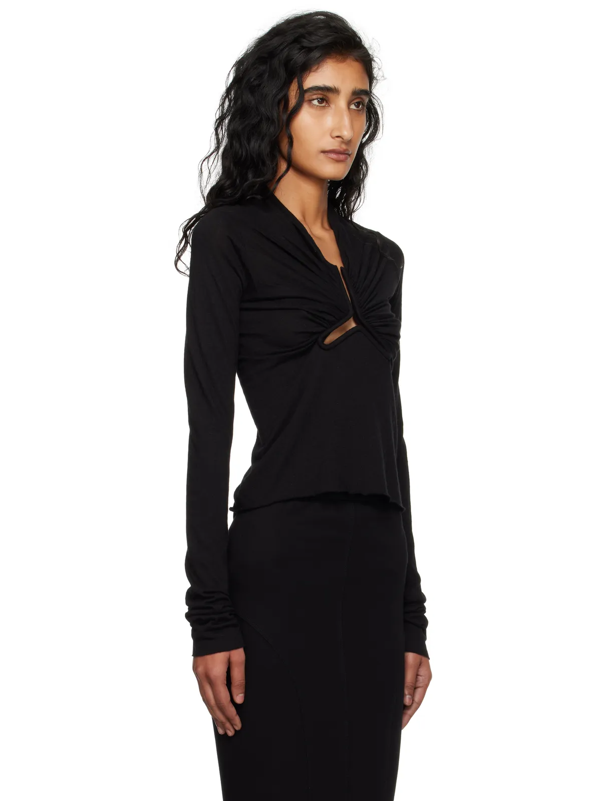 Rick Owens Concordians Allanah LS トップス - 画像2