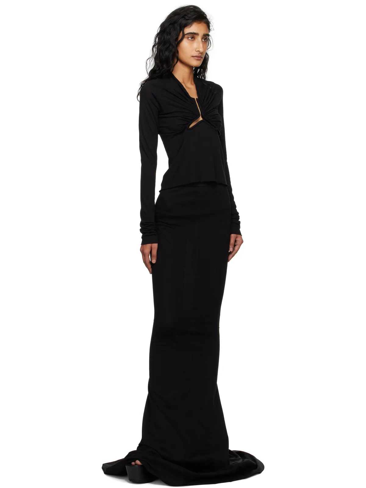 Rick Owens Concordians Allanah LS トップス - 画像4