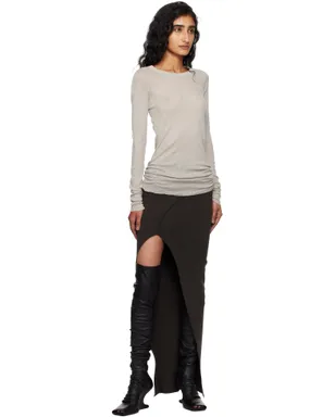 Rick Owens Concordians Mini Rib LS Tシャツ - サムネイル4