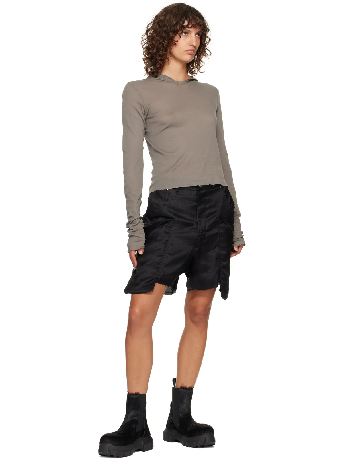 Rick Owens Concordians Beatle Bozo Tractor ブーツ - 画像5