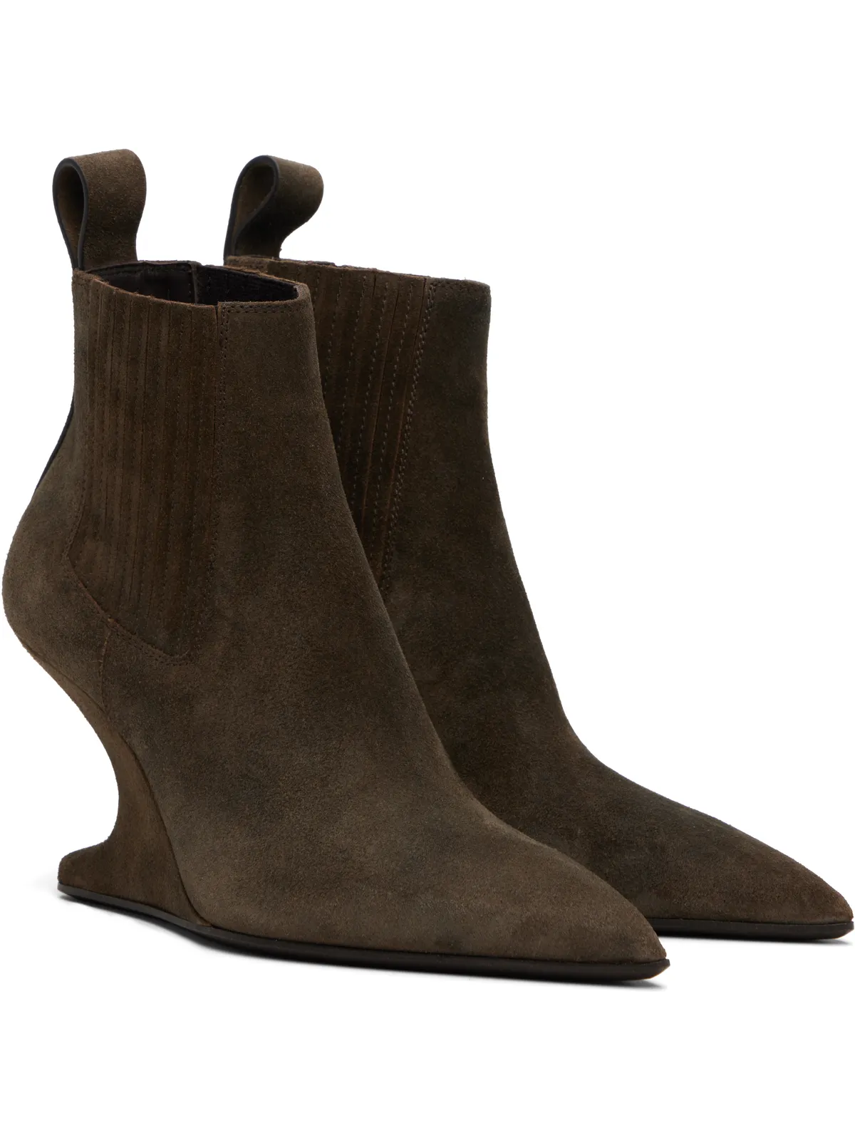 Rick Owens Concordians Runway Ankle Sharp ブーツ - 画像4