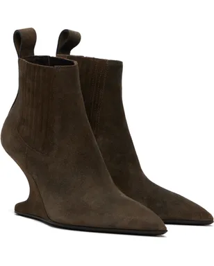 Rick Owens Concordians Runway Ankle Sharp ブーツ - サムネイル4