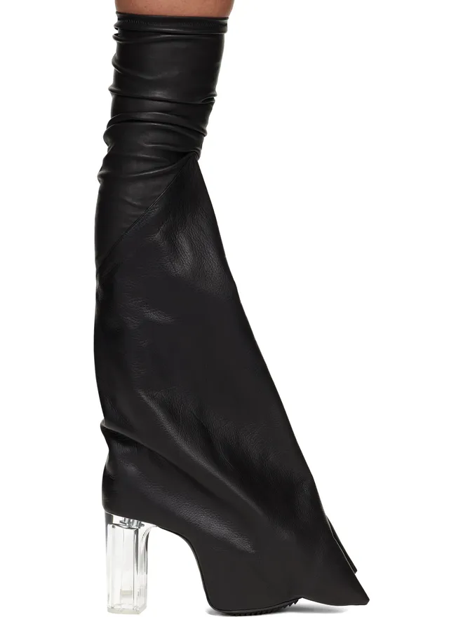Rick Owens Rick Owens Temple Taco Kiss ロングブーツの商品画像