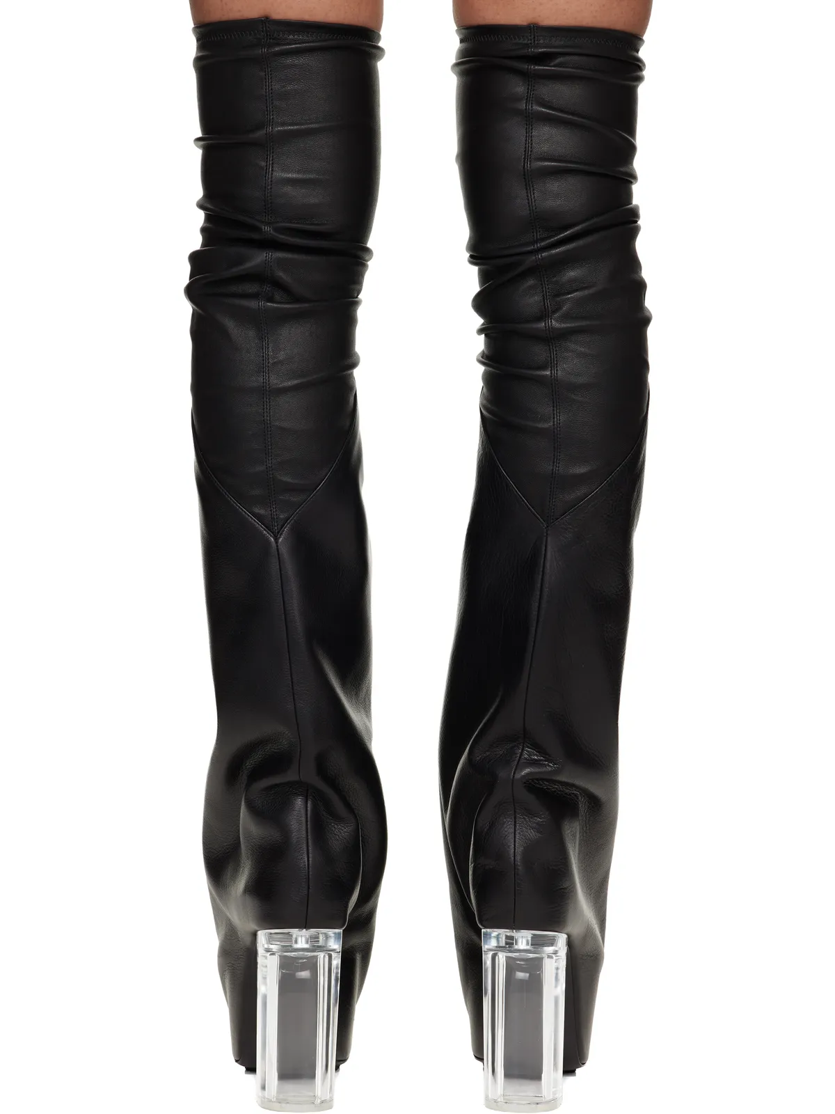 Rick Owens Temple Taco Kiss ロングブーツ - 画像2