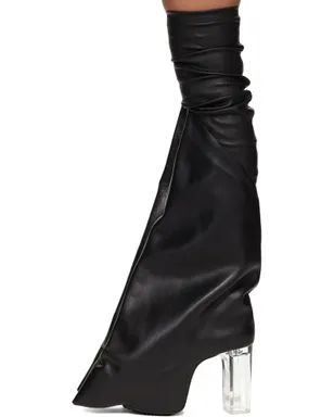 Rick Owens Temple Taco Kiss ロングブーツ - サムネイル3