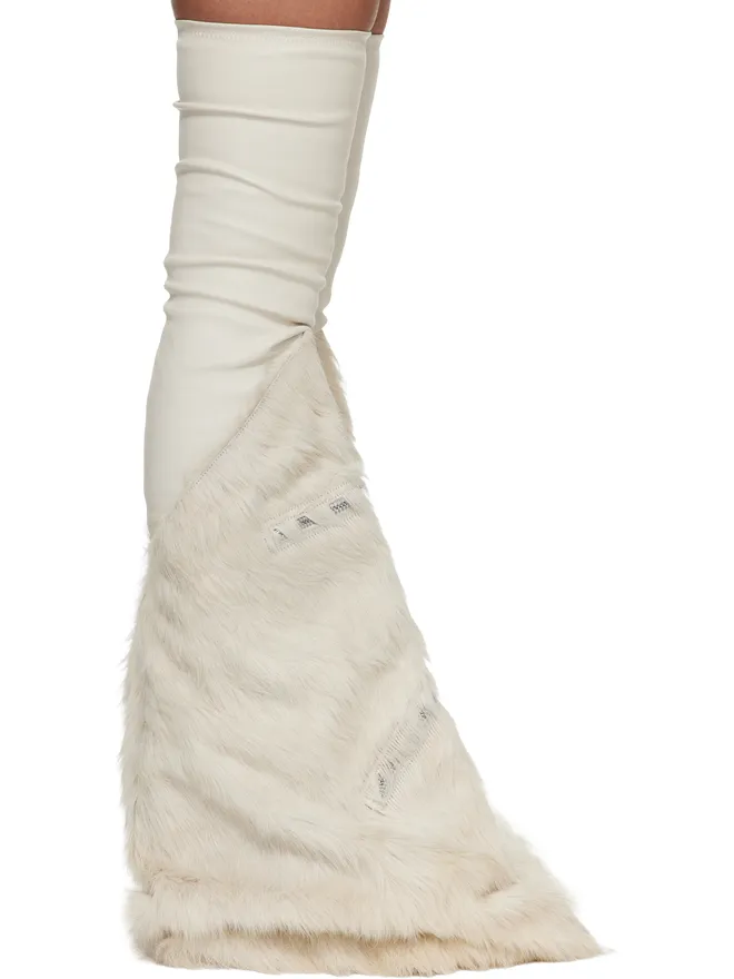 Rick Owens Rick Owens Temple Cargo Fetish Sneaks ロングブーツの商品画像