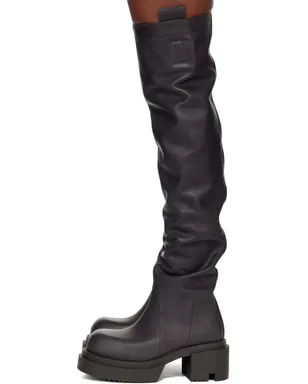 Rick Owens Concordians Wader Bodun ニーハイブーツ - サムネイル3