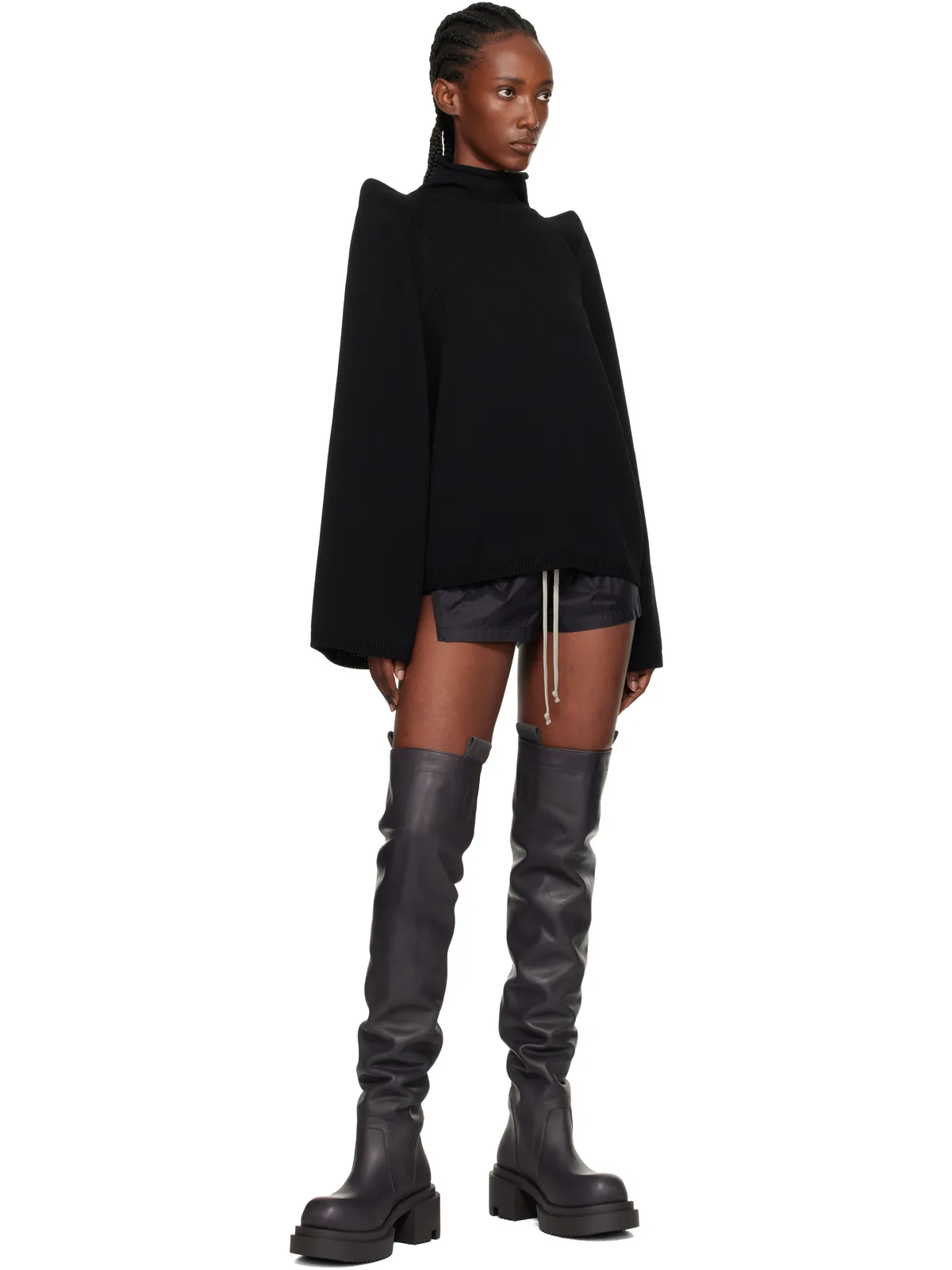Rick Owens Concordians Wader Bodun ニーハイブーツ - 画像5