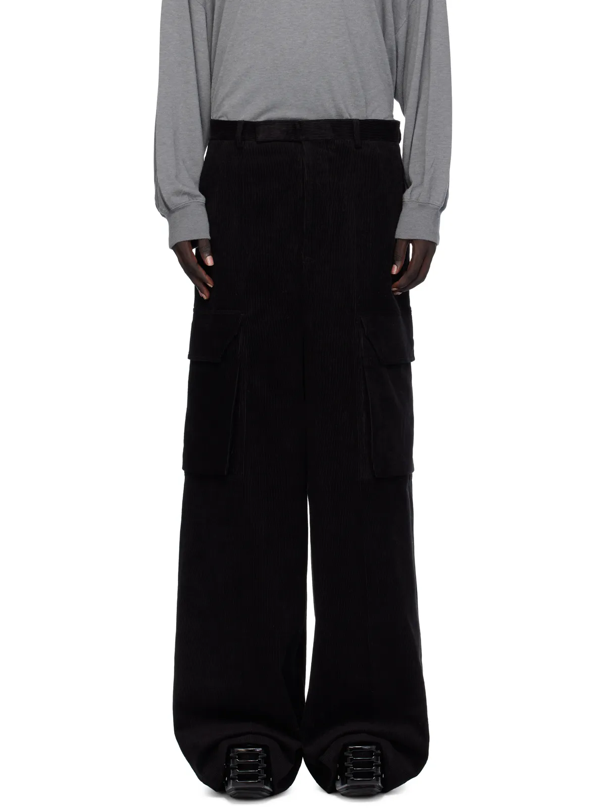 Rick Owens ブラック Concordians Firbanks カーゴパンツ - 画像1