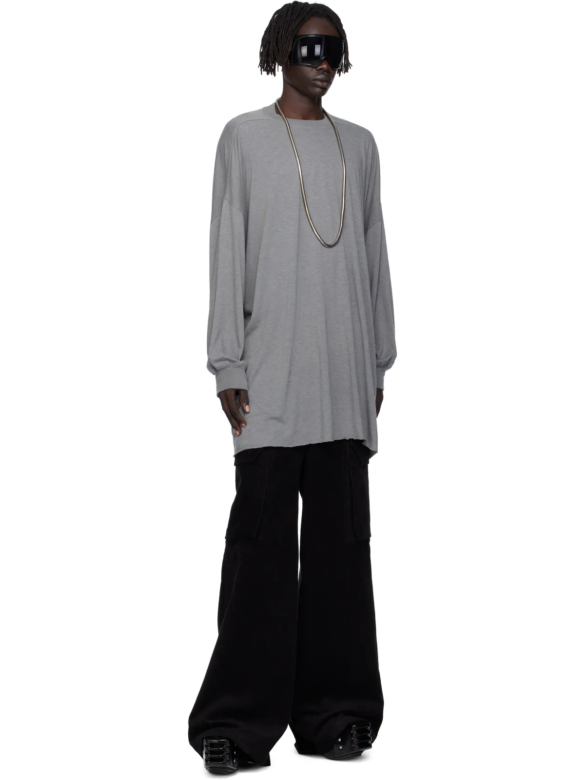 Rick Owens ブラック Concordians Firbanks カーゴパンツ - 画像4
