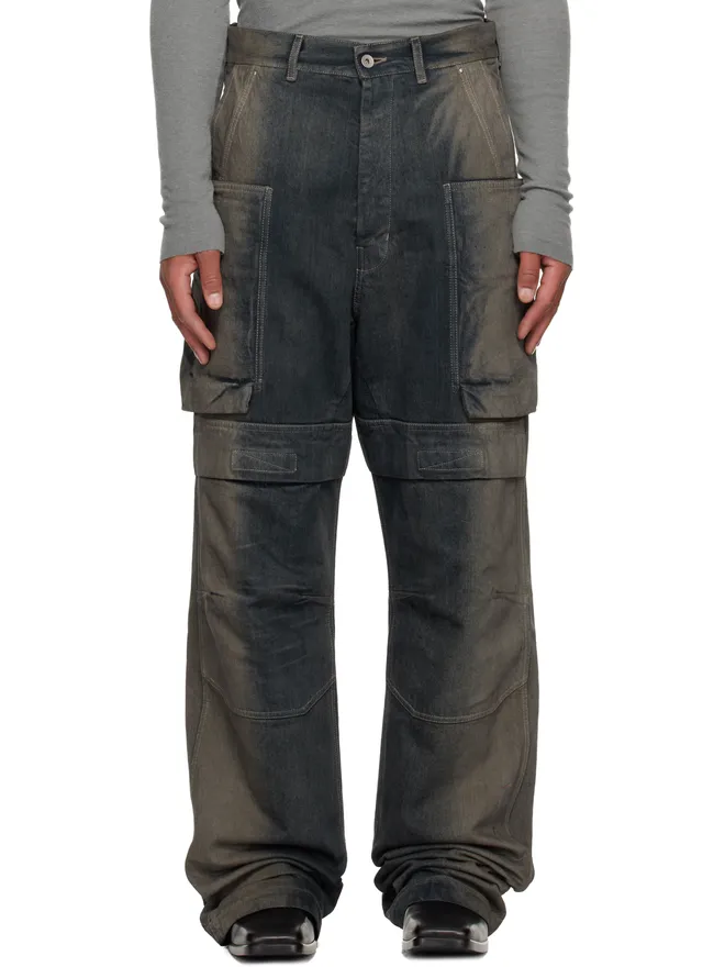 Rick Owens Rick Owens グレー Concordians Stefan カーゴパンツの商品画像