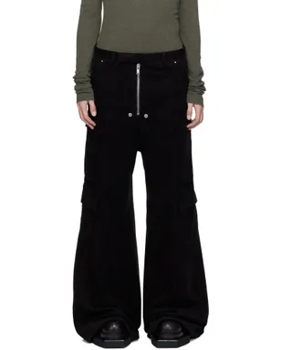 Rick Owens ブラック Concordians Cargobelas テーラード カーゴパンツ - サムネイル1