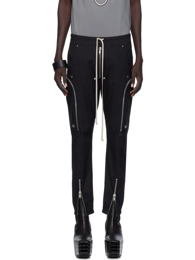 Rick Owens Rick Owens ブラック Concordians Bauhaus カーゴパンツの商品画像