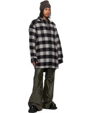 Rick Owens Concordians Bolan Banana レザーパンツ - サムネイル4