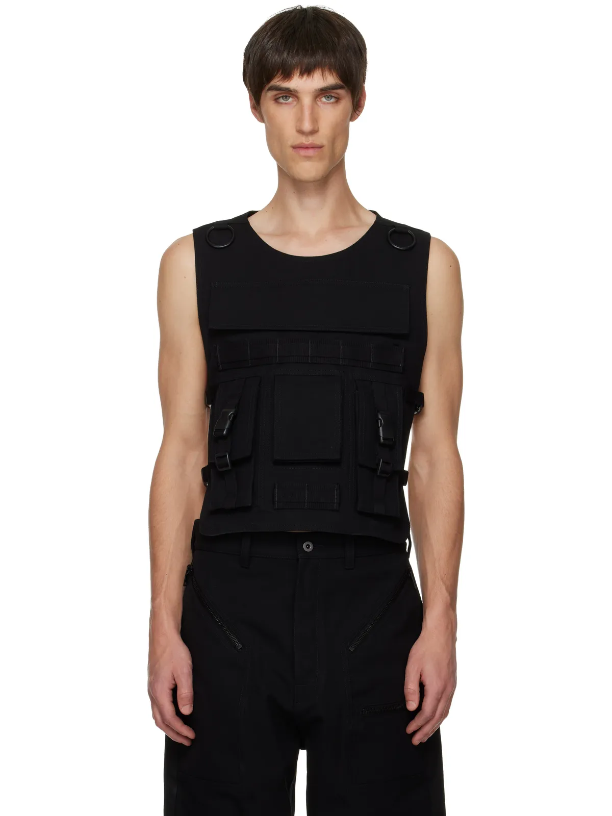 Rick Owens Concordians Bonotto Ammo ベスト - 画像1