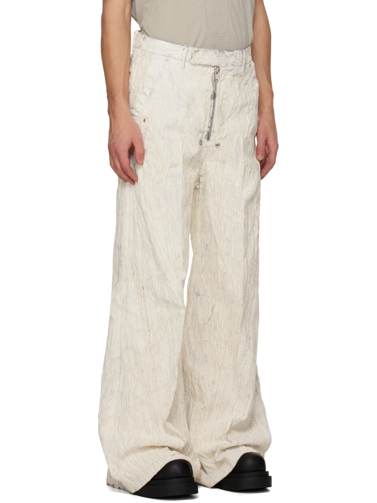 Rick Owens Concordians Belas テーラード ワイドレッグジーンズ - 画像2