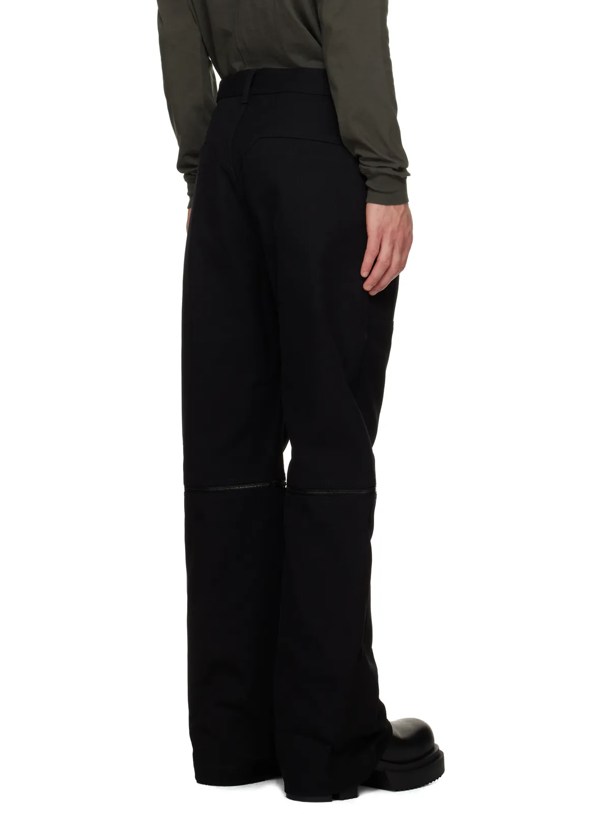 Rick Owens Concordians Bonotto Strobe Convertible ジーンズ - 画像3