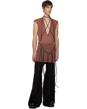 Rick Owens Concordians Tailored Bela ワイドパンツ - サムネイル4