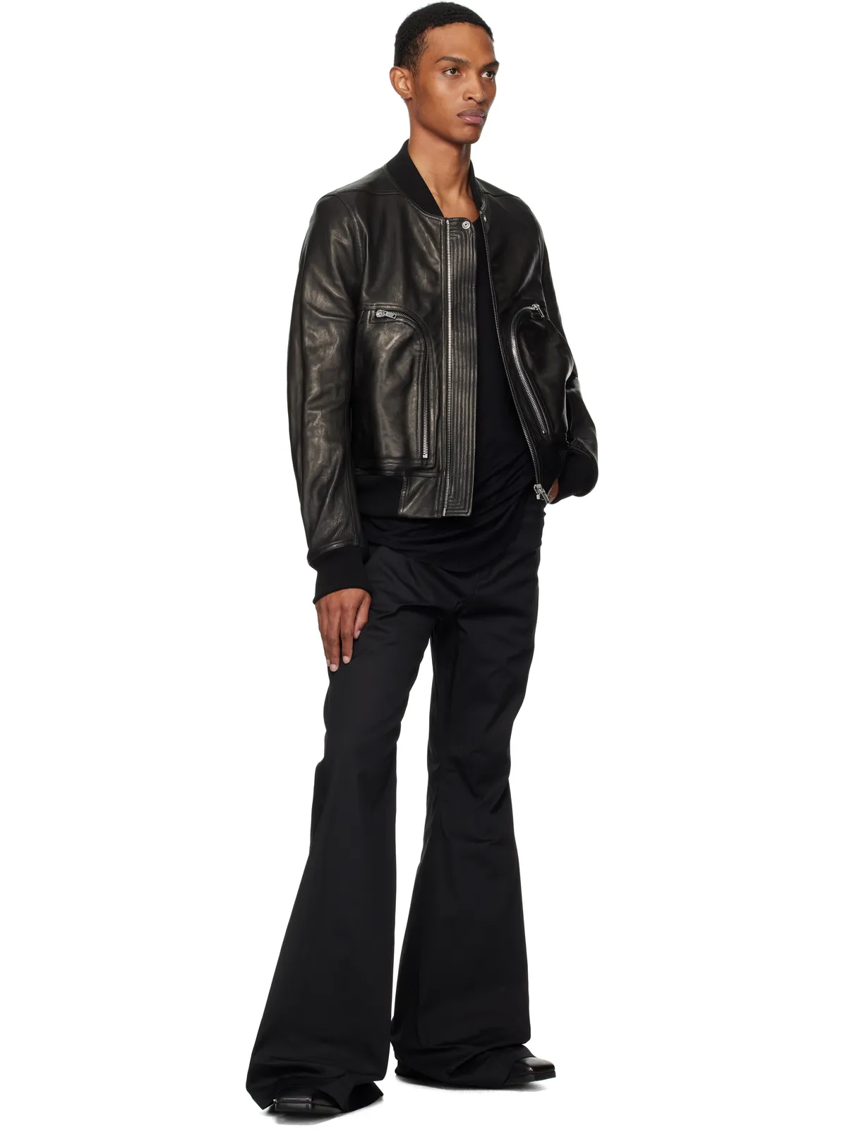 Rick Owens Concordians Bolan ブーツカット トラウザーズ - 画像4