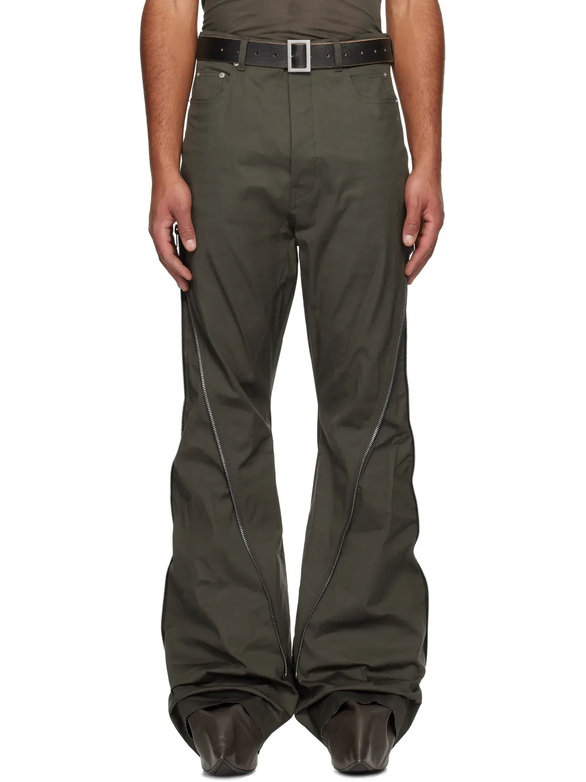 Rick Owens Bolan ブーツカット トラウザーズ - 画像1