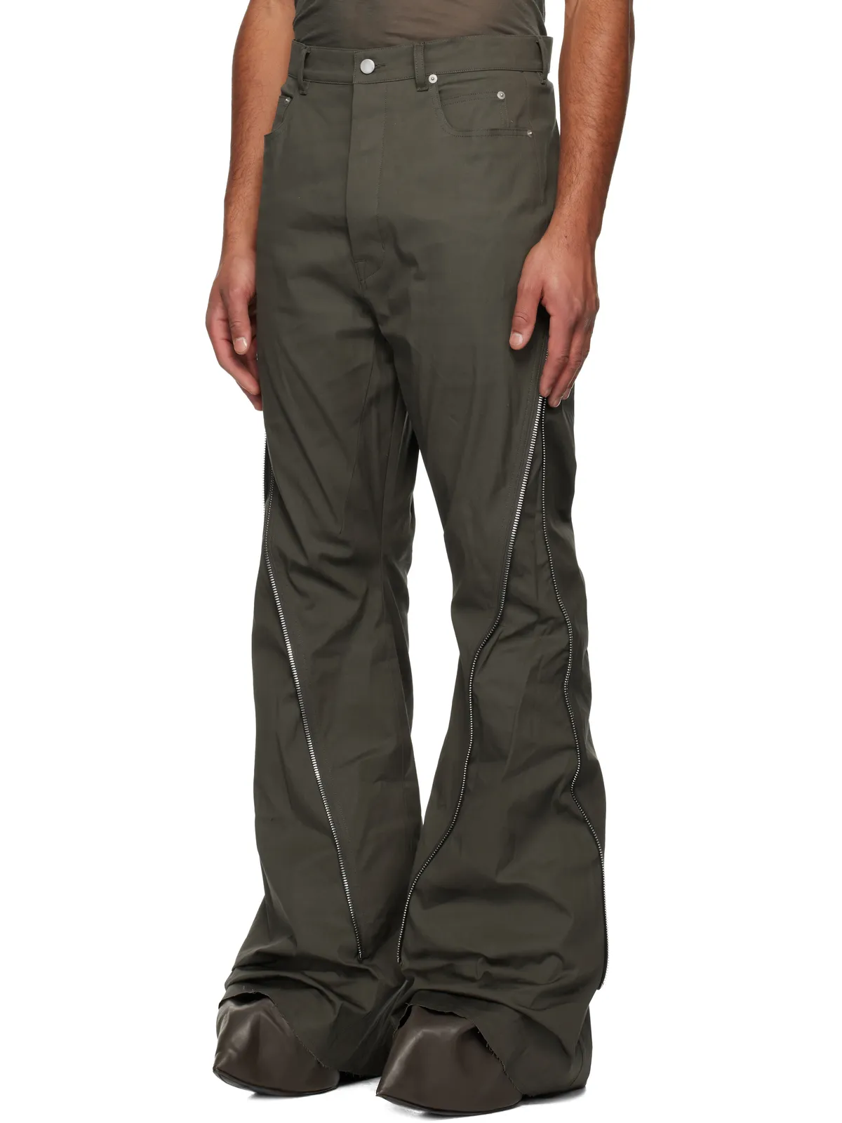 Rick Owens Bolan ブーツカット トラウザーズ - 画像4