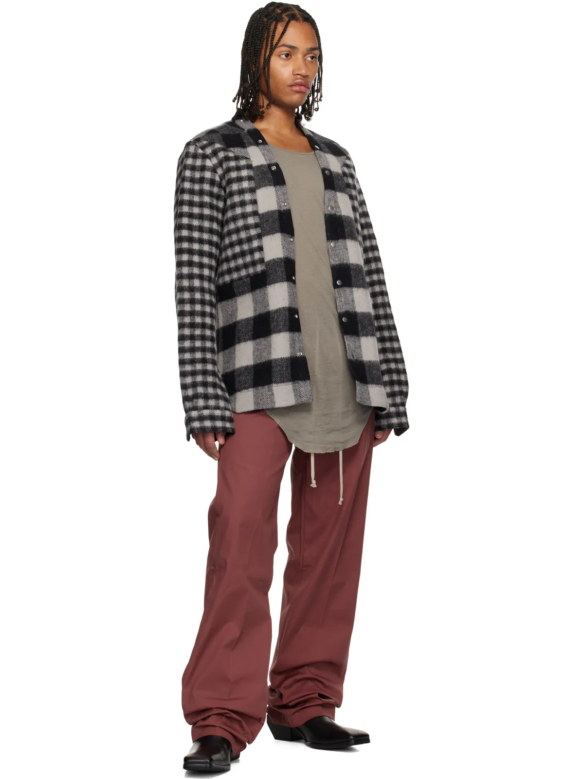 Rick Owens Concordians Dietrich ドローストリング トラウザーズ - 画像4