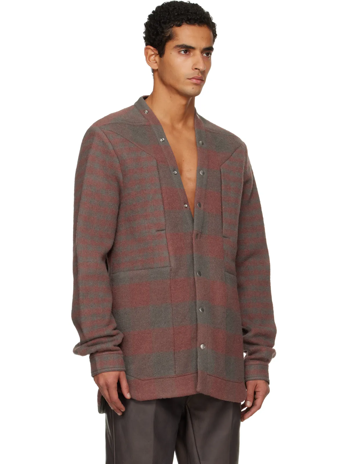 Rick Owens Concordians Larry Fogpocket オーバーシャツ - 画像2