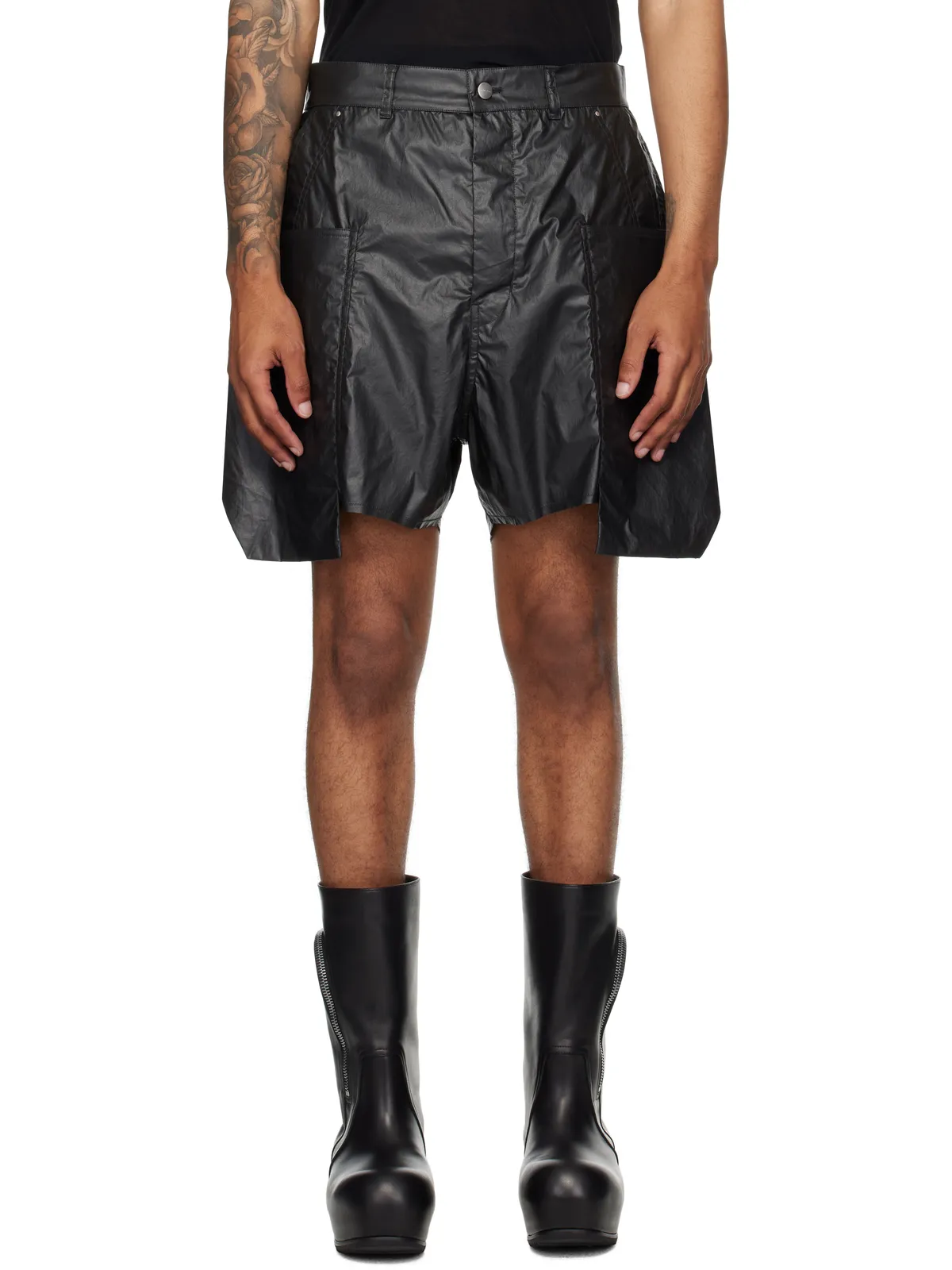 Rick Owens Concordians Stefan カーゴショートパンツ - 画像1