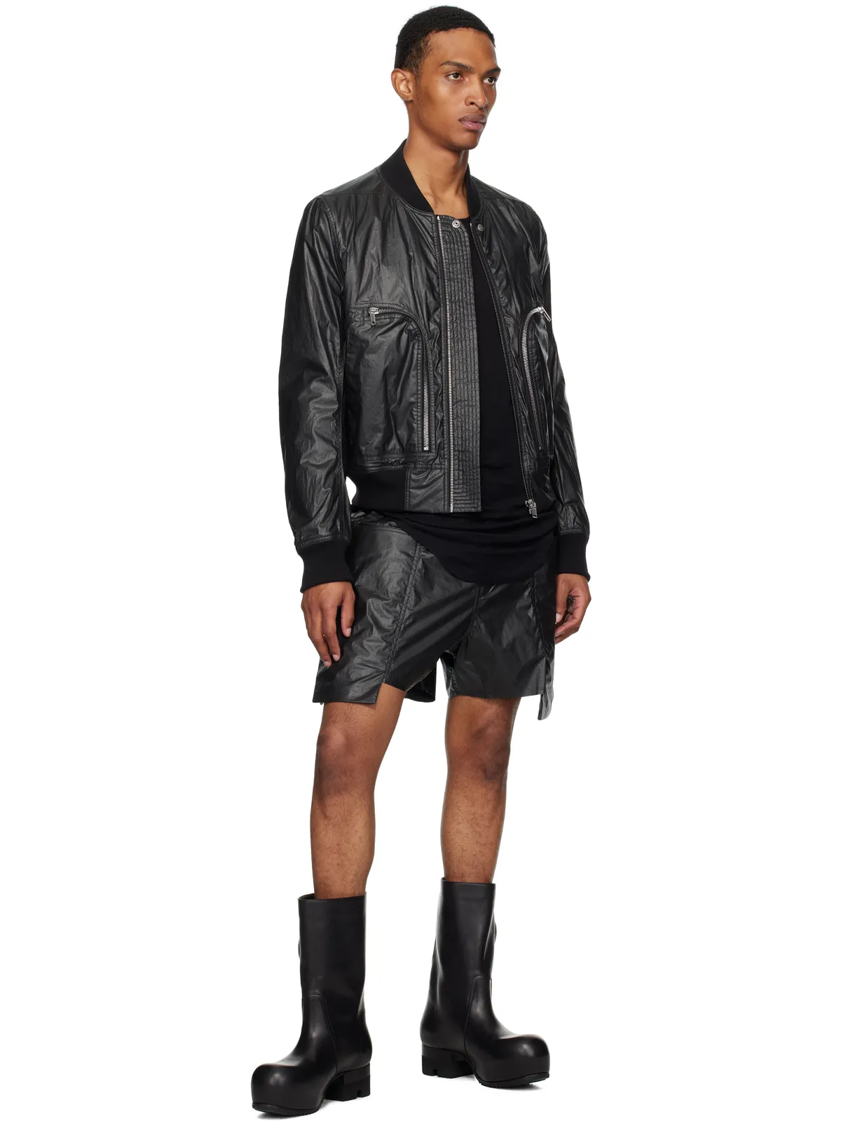 Rick Owens Concordians Stefan カーゴショートパンツ - 画像4