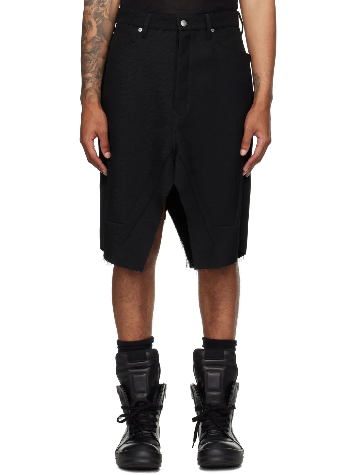 Rick Owens Concordians Slivered ミディアムスカート - 画像1